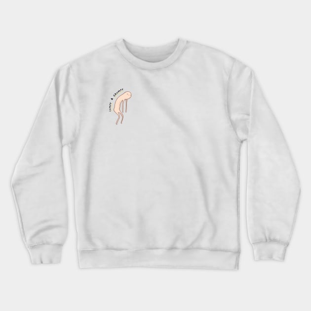 Honest Blob - Lumpy & Grumpy Crewneck Sweatshirt by Sophie Corrigan